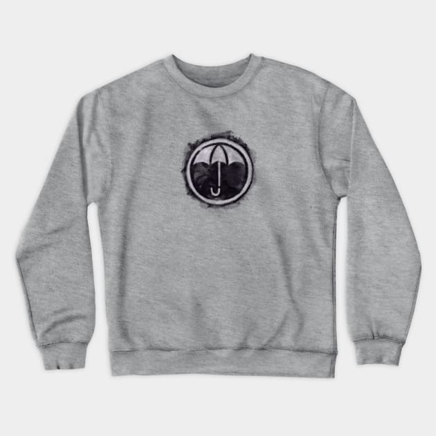 Umbrella Academy School Symbol Grunge Style Design Crewneck Sweatshirt by Kraken Sky X TEEPUBLIC